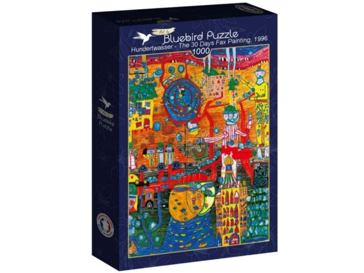 Hundertwasser The 30 Day Fax Painting Puzzle 1000pc