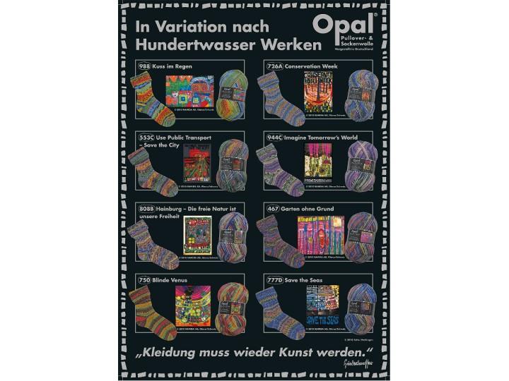 Opal Wool According to Hundertwasser III