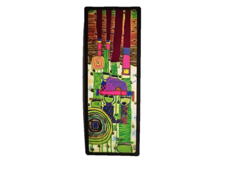 Hundertwasser Book Mark Imagine Tomorrow's World (944C)