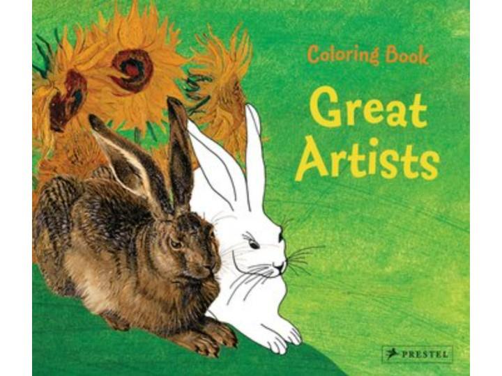 Colouring Book Great Artists