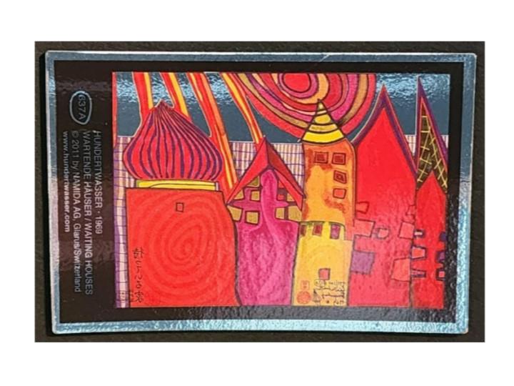 Art Magnet Waiting Houses (637a)