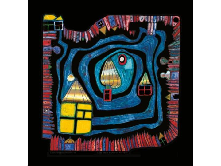 Hundertwasser Art Poster - End of Waters (808F)