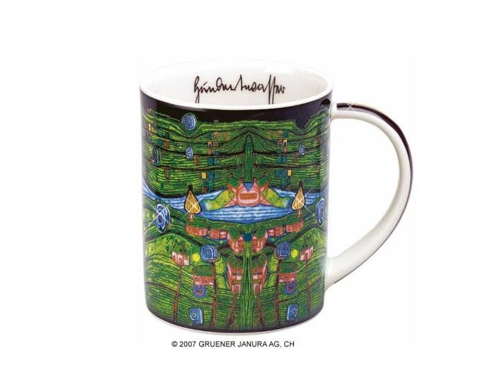 Magic Mug Hundertwasser Grass for those who Cry