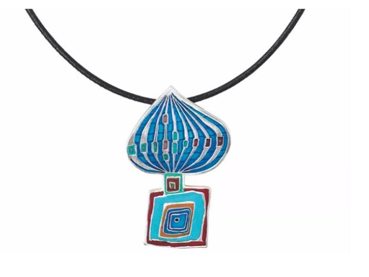 Necklace Hundertwasser - Onion Dome