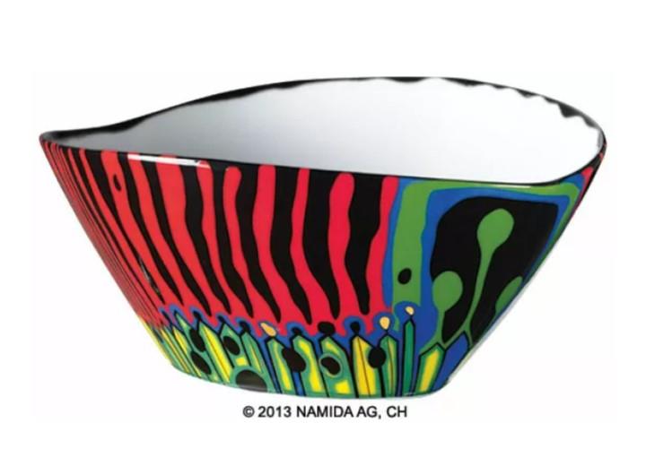"The Magical Garden" Bowl Red