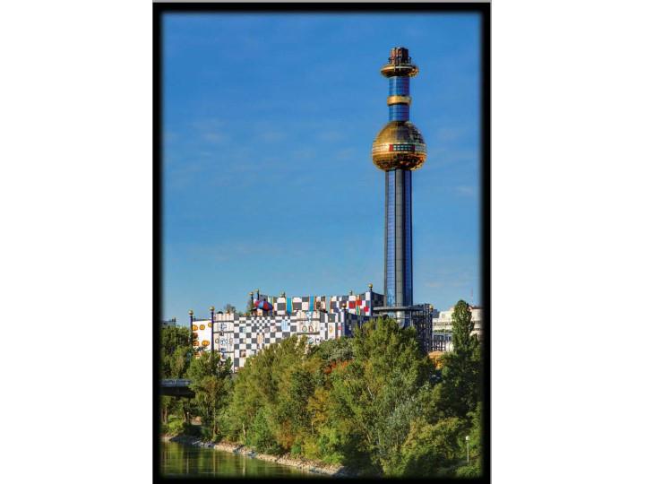 Hundertwasser Architecture Card Spittelau