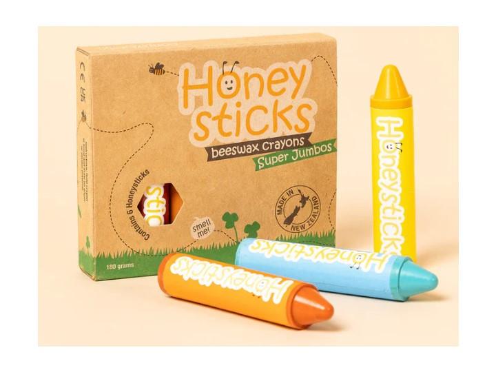 Honey Sticks Super Jumbo Crayons 6pk