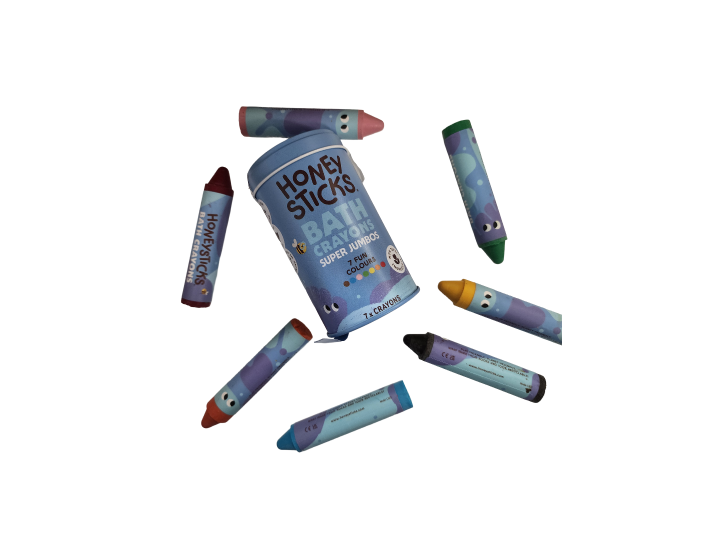 Honey Sticks Bath Crayons Super Jumbo 7pk