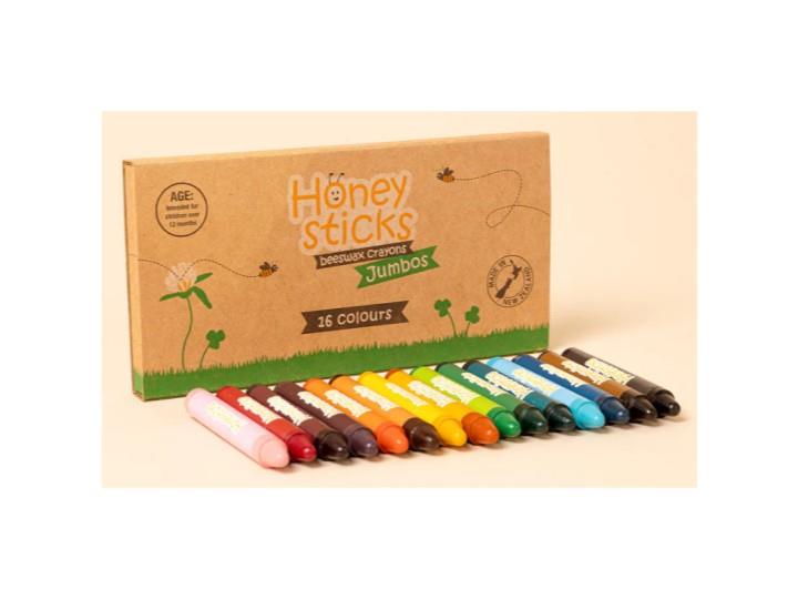 Honey Sticks Jumbo Crayons 16pk