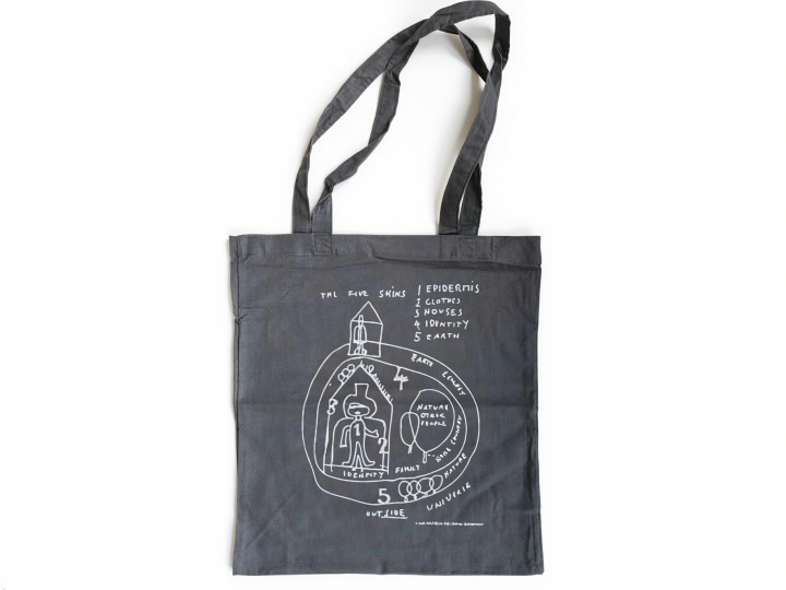Hundertwasser Cotton 5 Skins Tote