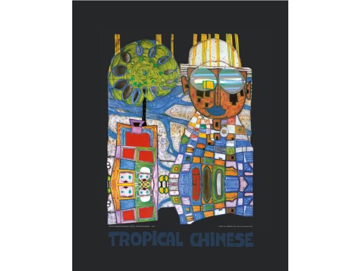 Hundertwasser Art Poster - Tropical Chinese (887G-KL)