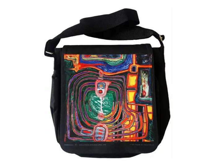 Hundertwasser Shoulder Bags Jardin Collinaire (457)