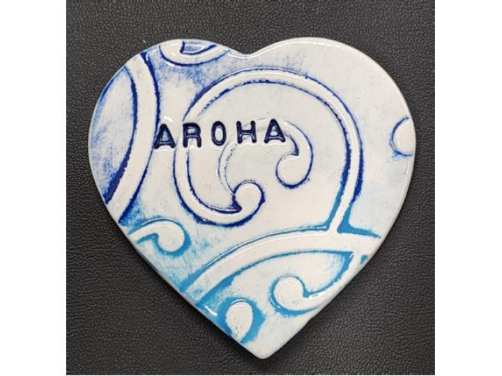 Heart Kowhaiwhai Small A - Borrowed Earth