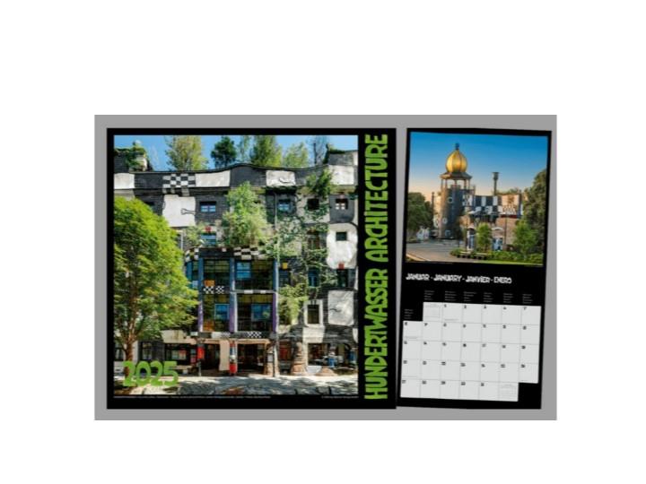 Special - Hundertwasser Calendar 2025 Small Architecture