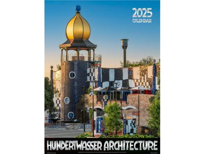 Special - Hundertwasser Calendar 2025 Large Architecture