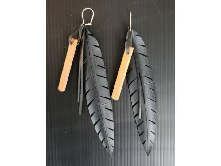 O TE MOTU Ngahere (Native Rakau) Earrings