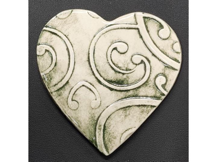 Heart Kowhaiwhai Medium D - Borrowed Earth