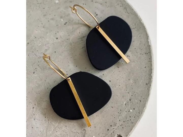 Nexus Pebble Rod - Earrings