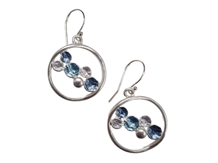 Colour Palette Mary Blue - Earrings