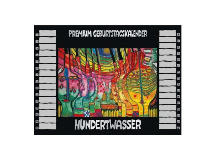 Hundertwasser Calendar Birthday Premium