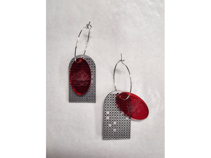 Pohutukawa Earrings - Nichola