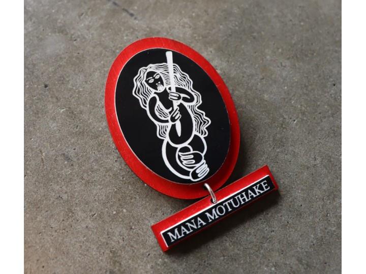 Mana Motuhake Wahine Brooch