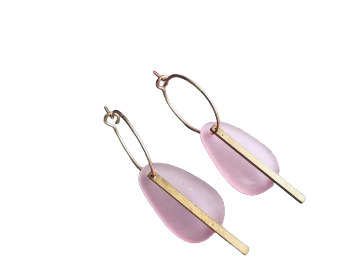Dina Earrings Blush