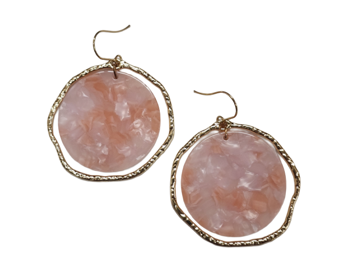 Camelot Blush - Earrings