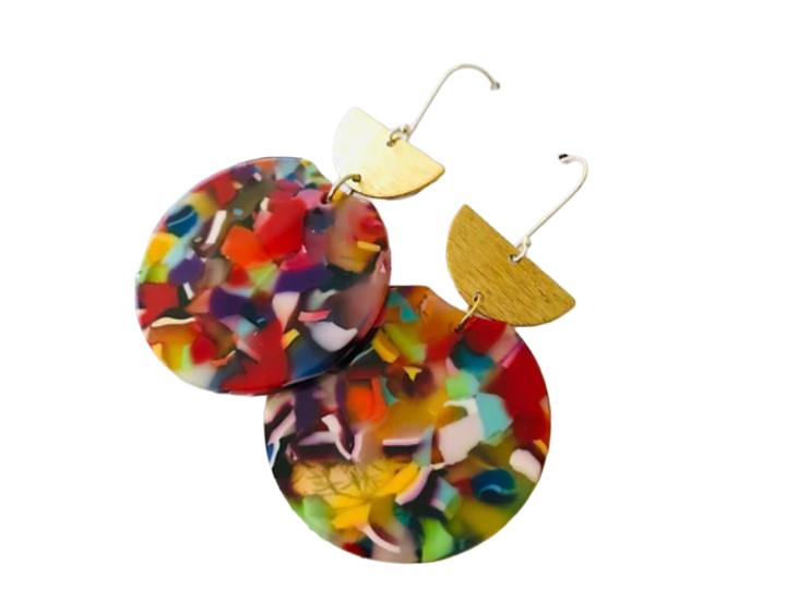 Be Bold - Malo Crescent Double Earrings