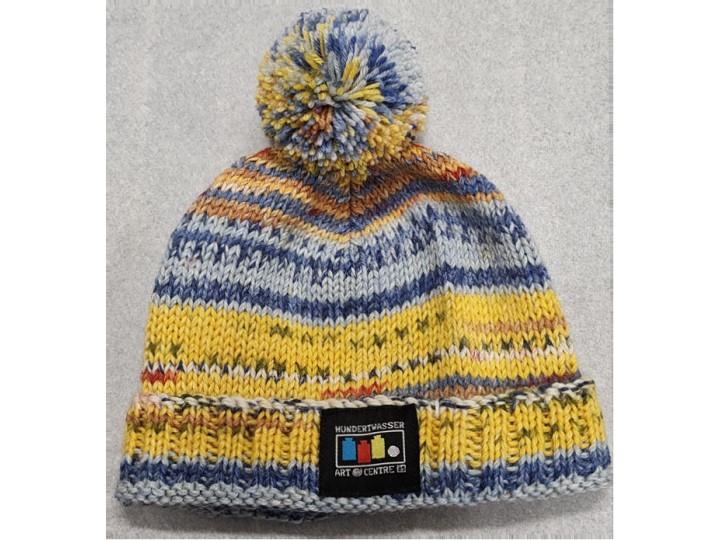 Hand Knitted Opal Child Hat Hundertwasser 805