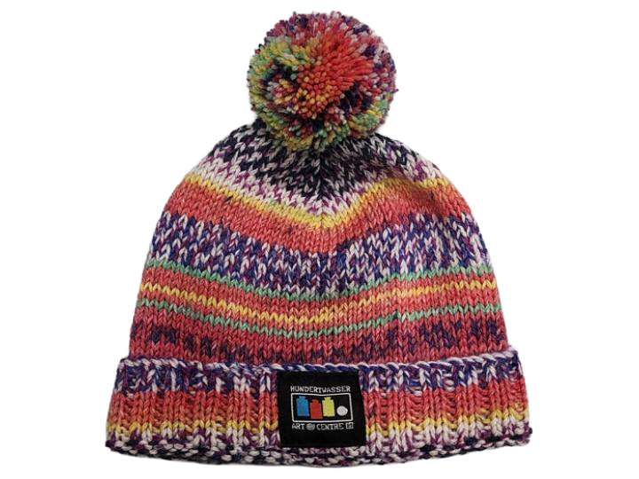 Beautifully Hand Knitted Child’s Hat – Opal Wool, Hundertwasser 686