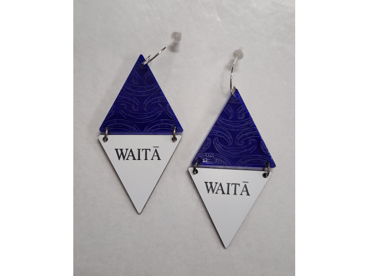 Waita Blue Earrings - Nichola