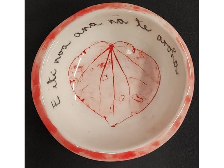 Whakatauki Bowl Small B - Borrowed Earth