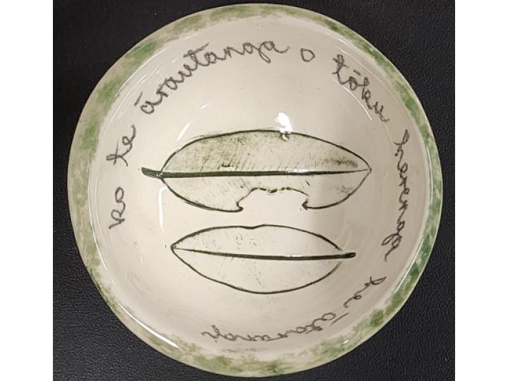 Whakatauki Bowl Small C - Borrowed Earth
