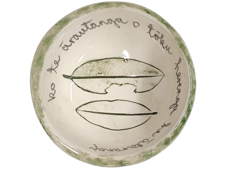 Whakatauki Bowl Small C - Borrowed Earth