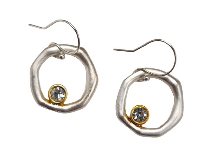 Solidered Circle Earrings