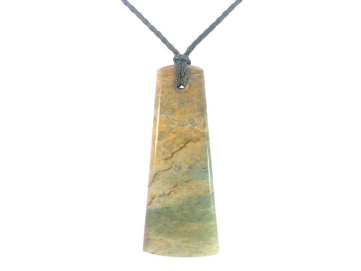 Toki Pendant – Marsden Flower Pounamu