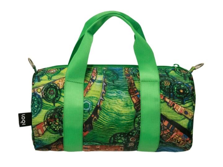 Hundertwasser Handbag – Green Power (after oeuvre 781)