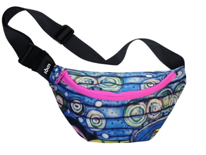 Hundertwasser Hands-Free Bag – Water Blobs (after oeuvre 805)