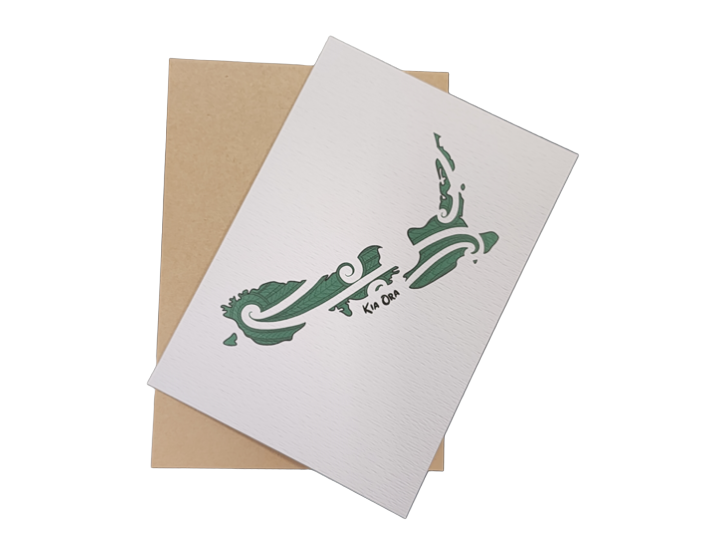 Card - Aotearoa Map