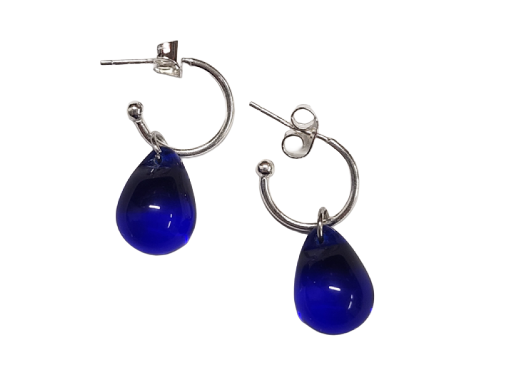 Under Current Royal Blue Earrings