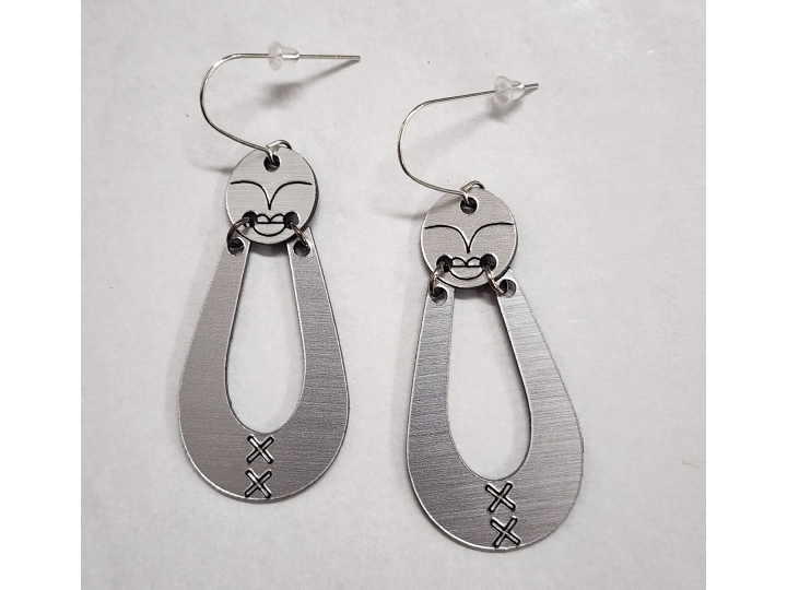 Silver Matariki Waipunarangi Earrings - Nichola