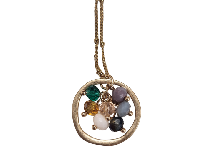 Circle Charm Necklace