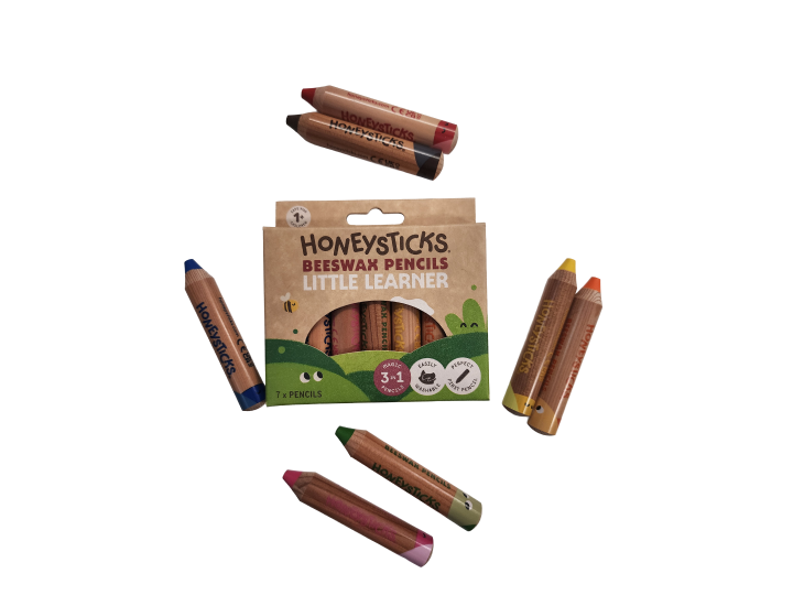 Honey Sticks Little Learners Beeswax Pencils