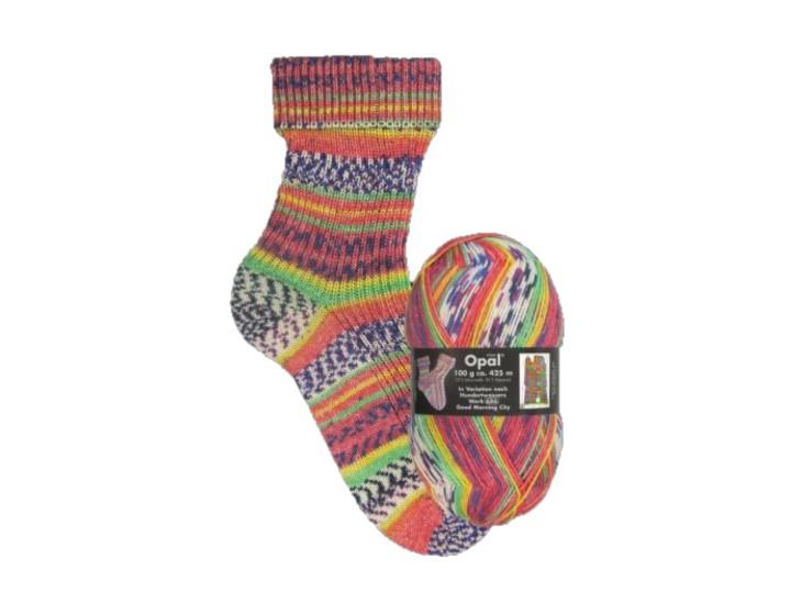 Opal Wool According to Hundertwasser II Good Morning City (686)