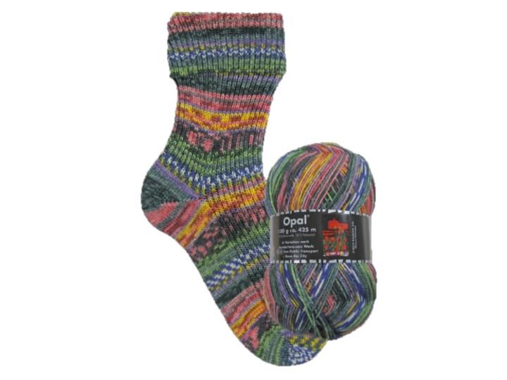 Opal Wool According to Hundertwasser III Use Public Transport - Save the City (553c)