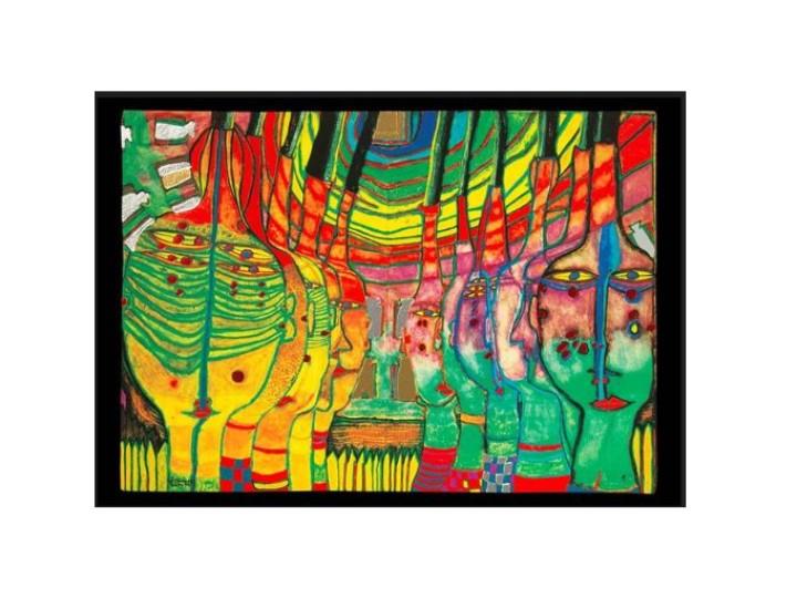 Hundertwasser Art Card (608) End Of Greeks