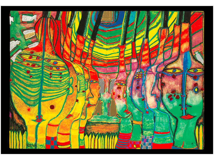 End Of Greeks (608) - Hundertwasser Art Card