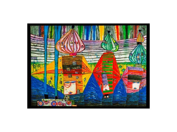 Hundertwasser Art Card (843) Ressurection of Architecture