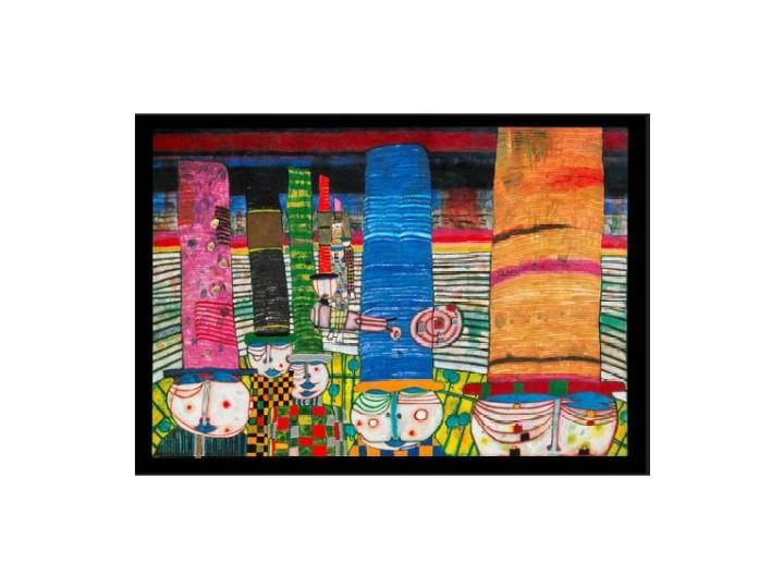 Hundertwasser Art Card (844) Hats That Wear You